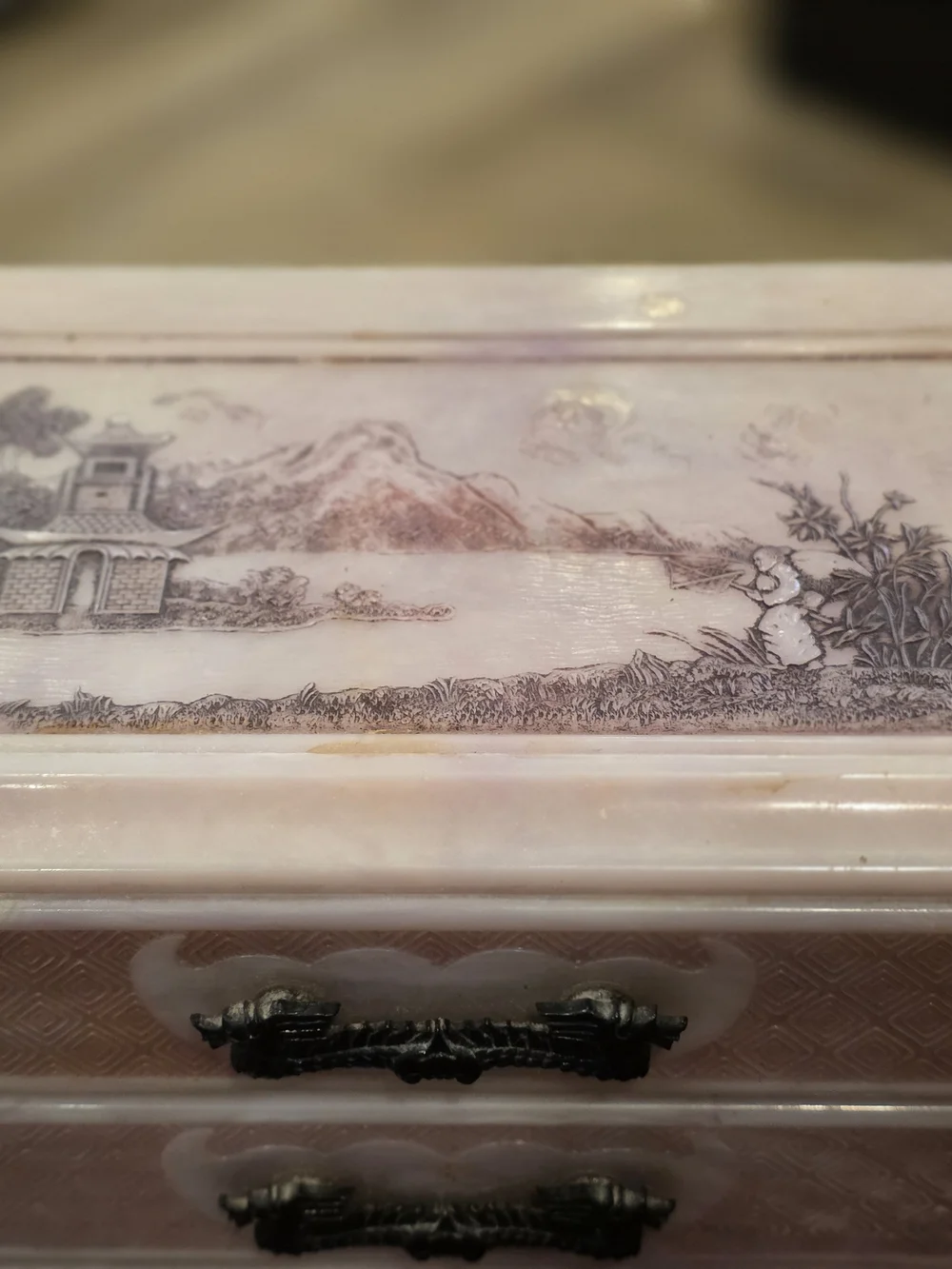 Antique Desktop Drawer Set